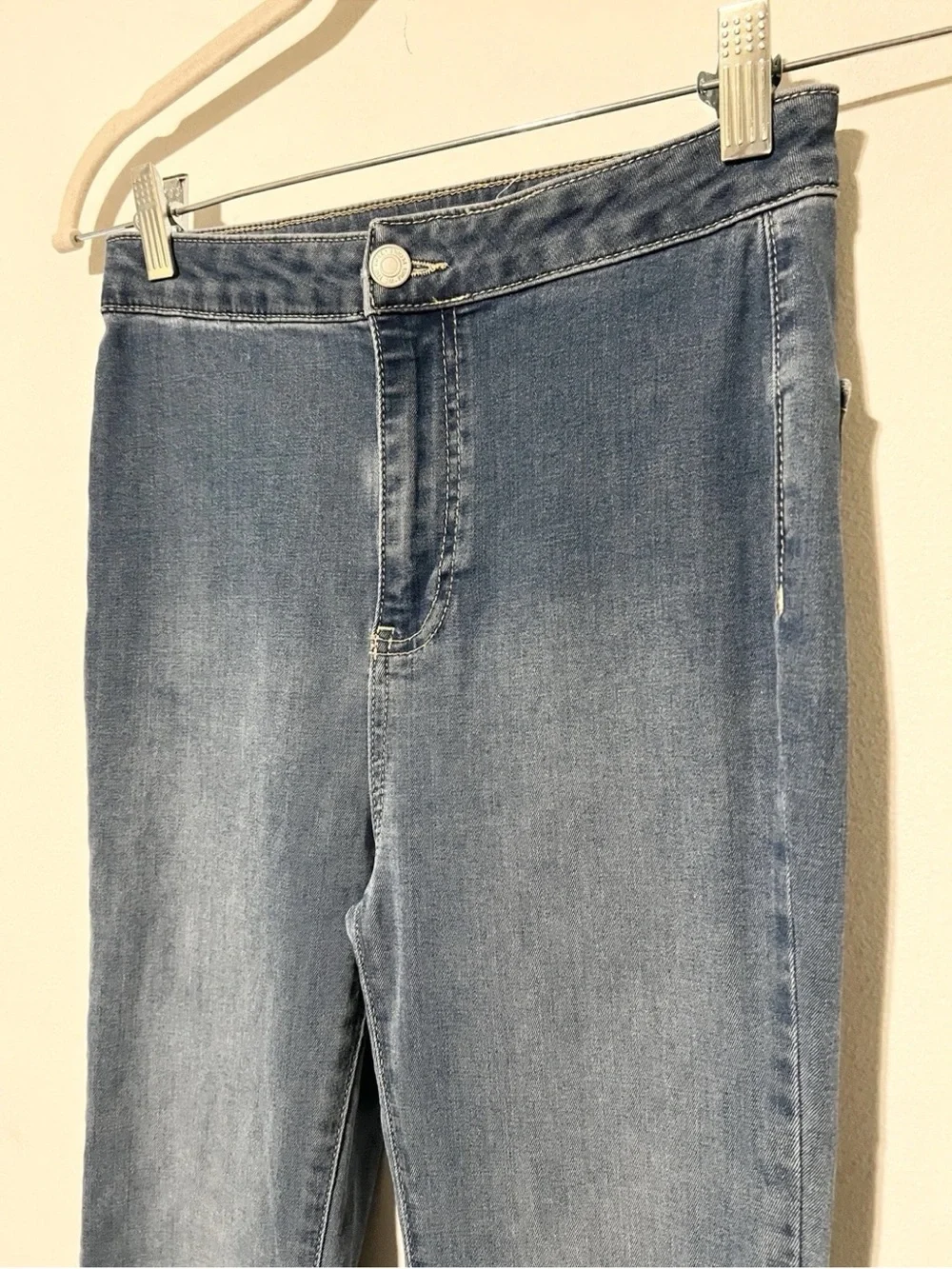 Free People Just Float On Flare High Rise Super Flare Jeans 26 Bell Bottom   F